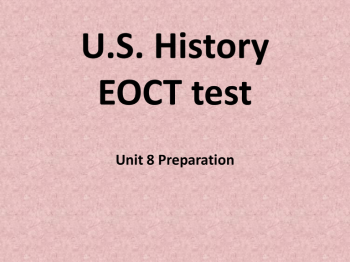 American lit eoc practice test