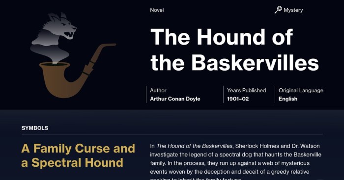 Chapter 5 hound of the baskervilles summary