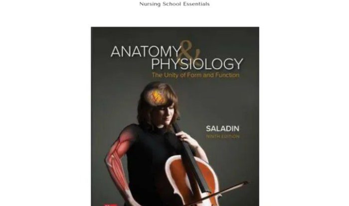 Saladin anatomy and physiology 9th edition