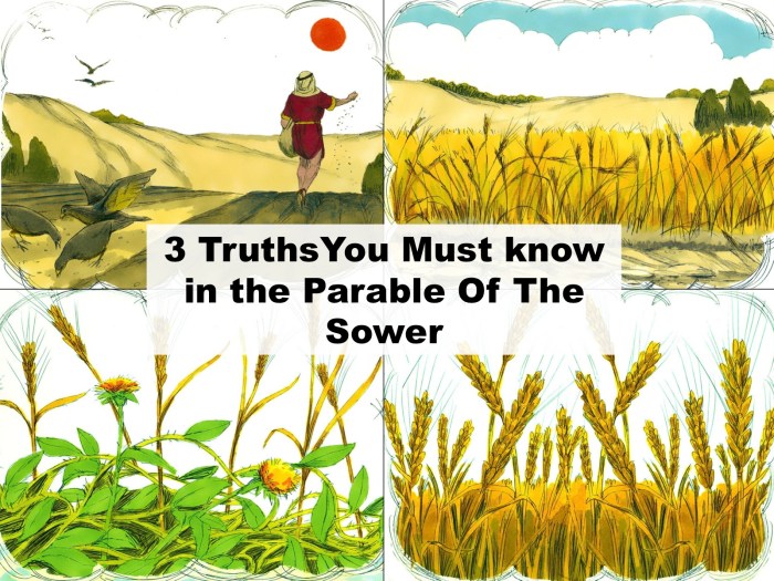 Parable of the sower quotes with page numbers