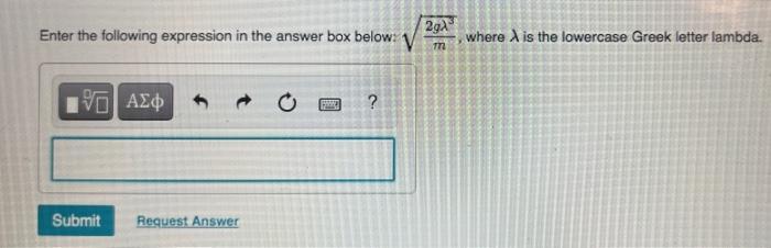 Enter the following expression in the answer box below