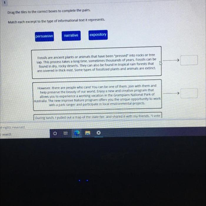 Which excerpt from the text signals the sequence of events