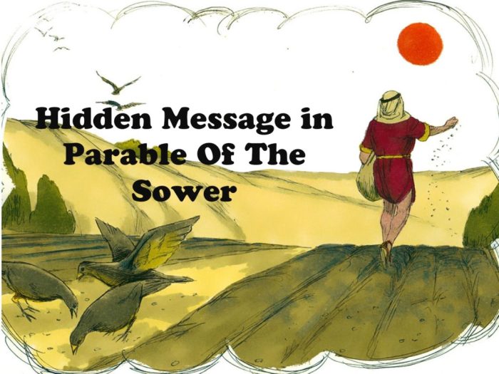 Parable of the sower quotes with page numbers